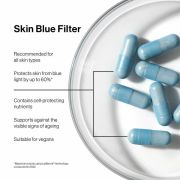 Blue Skin Filter Image of Supplements