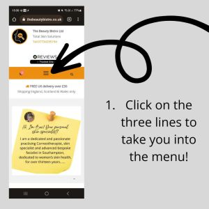 How to access your online account 1.