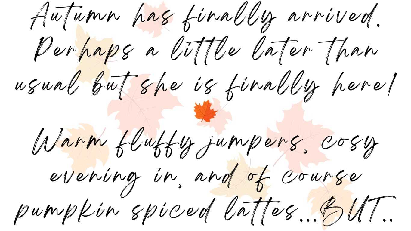 Autumn Skincare tips