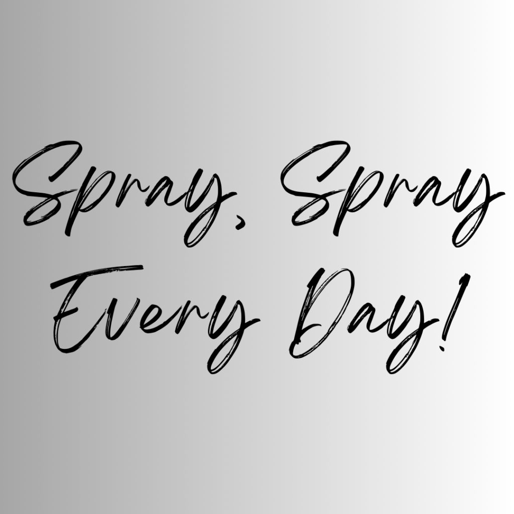 Purifying skin spray