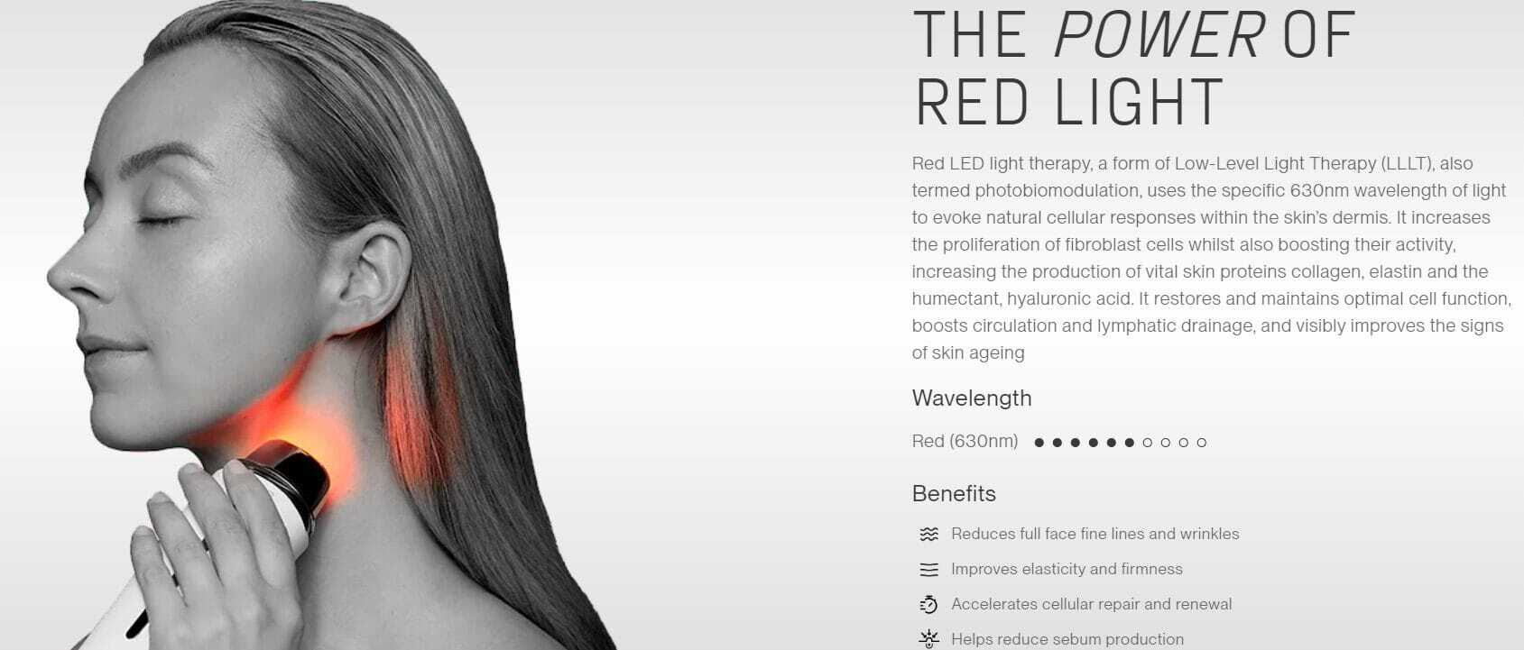 Sculpta by Dessee Pro, red light, skin rejuvenation, home facial treatment, anti-ageing