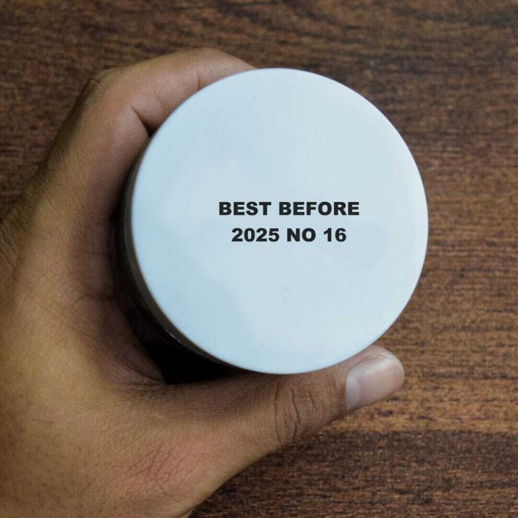 Skincare use by dates