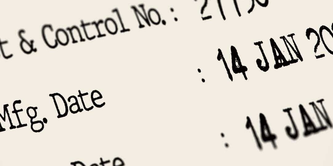 Skincare Products expiry dates