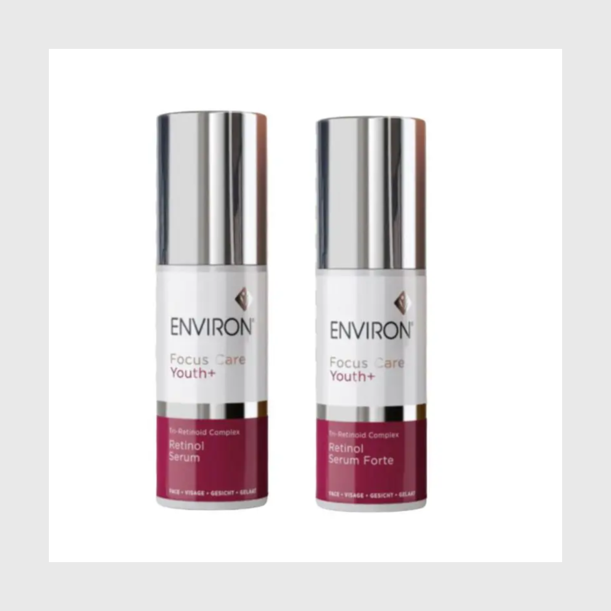 Environ® Focus Care Youth+ Tri-Retinoid Complex Retinol Serums