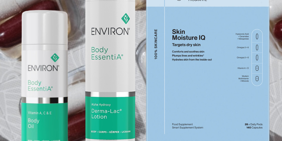 Supplements, ANP Skin Moisture IQ, Environ, Body Oil, hydrating lotion, body care, body products for winter