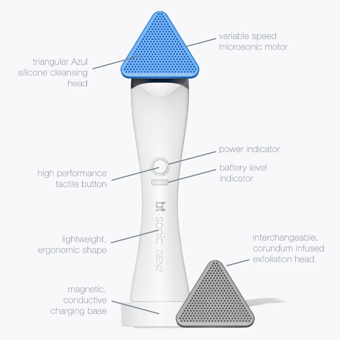 bt-sonic GEN2, facial cleansing device,