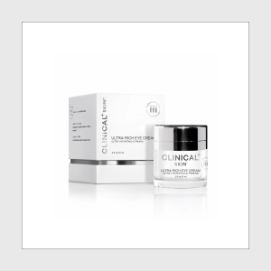 Ultra Rich eye cream, clinical skin, eye cream, eye area, eye treatment, anti-ageing eye cream,