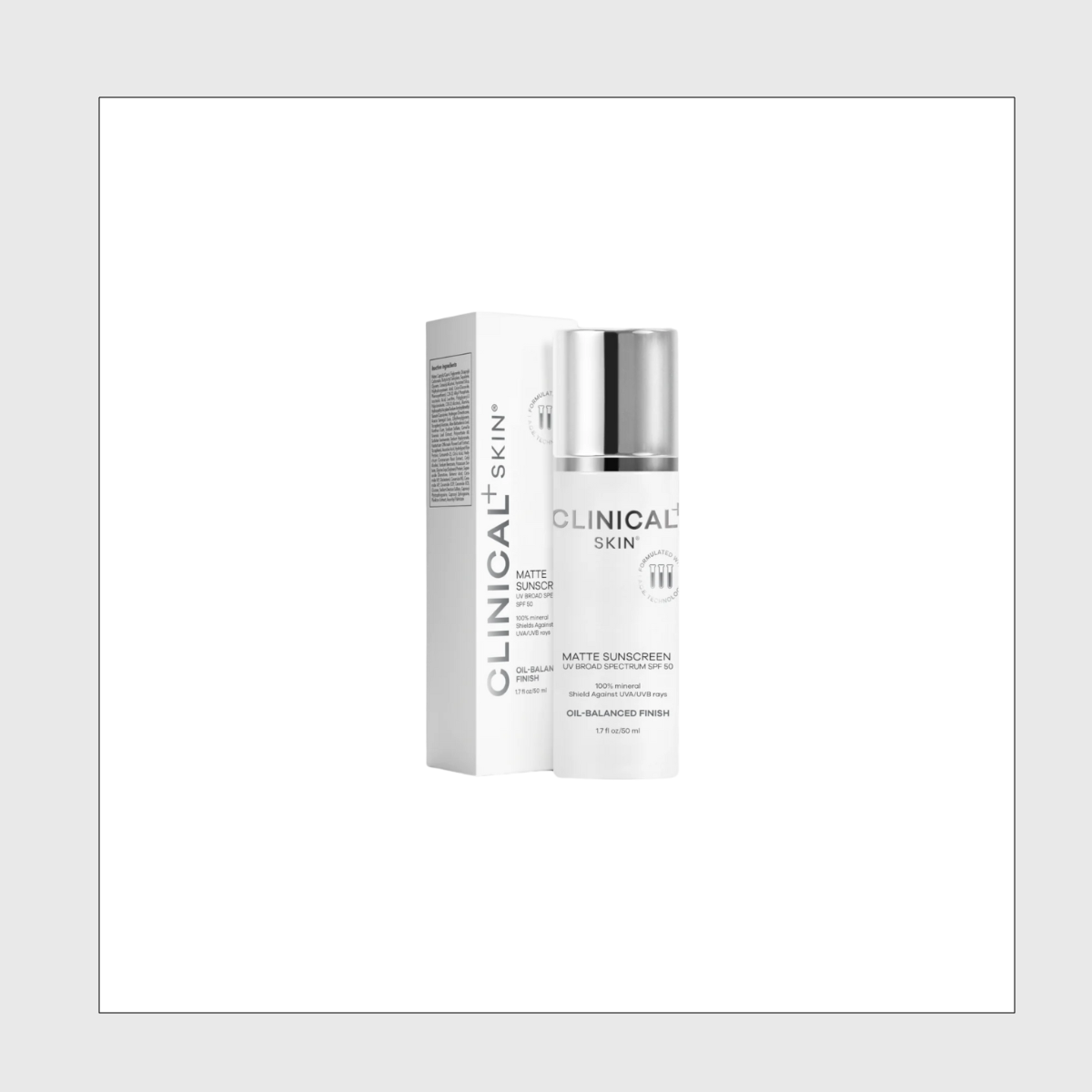 Clinical Skin Matte Sunscreens SPF50