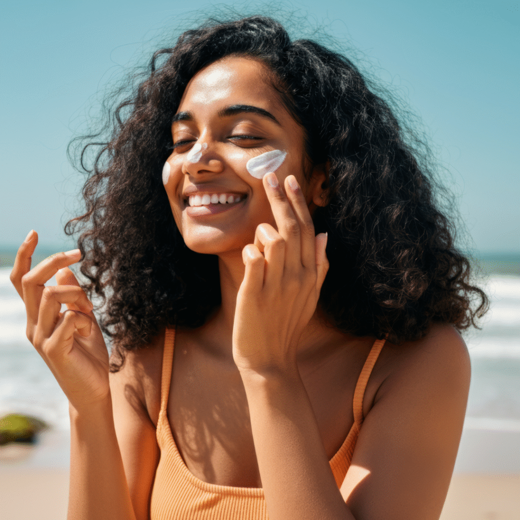 suncream, uva, uvb, sun protection, blue light, radiation