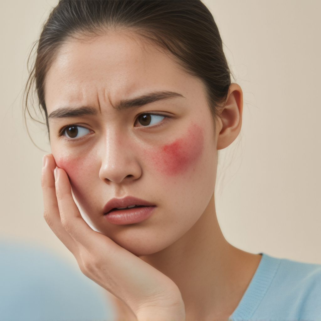 Face, facial, red skin, rosacea, barrier repair, stratergy