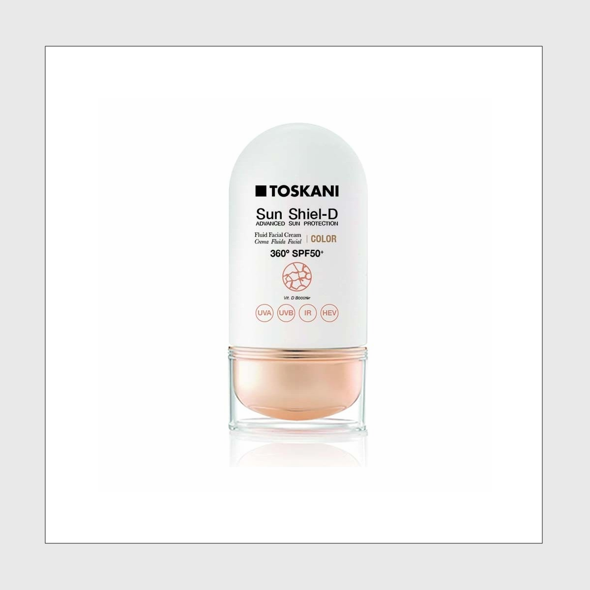 Toskani Sun Shiel-D Fluid Facial Cream SPF50+ 50ml